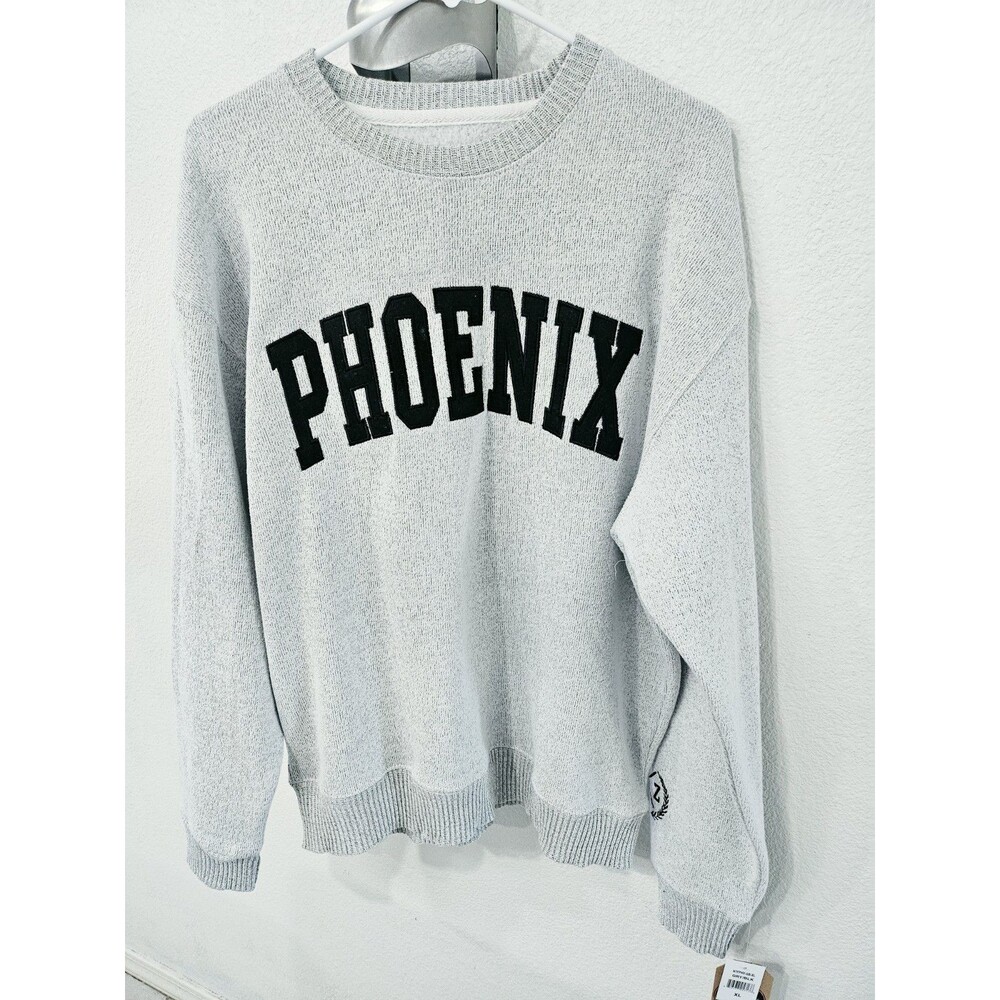 New York Popular Men’s Phoenix Graphic Fleece Crewneck Pullover XL NTFPHX-GB-XL - Picture 2 of 8